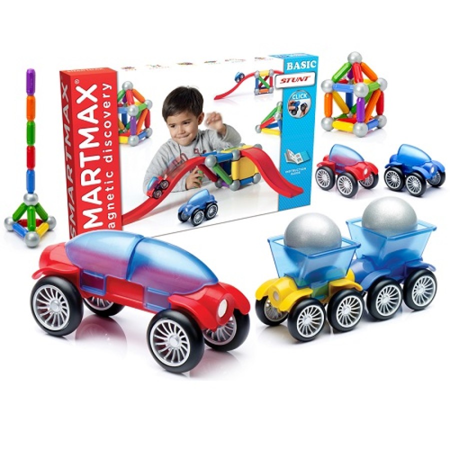 SmartMax Εκπαιδευτικές Μαγνητικές Κατασκευές 'Basic Stunt' 124502