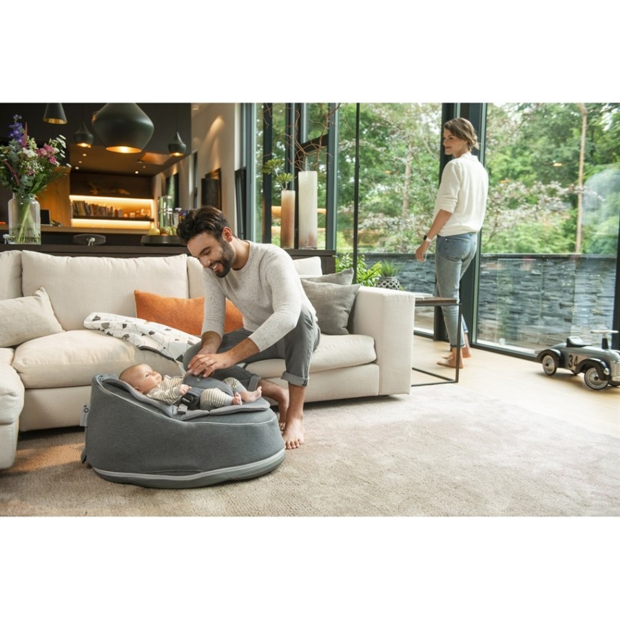DOOMOO SEAT' N SWING GREY ΡΗΛΑΞ ΚΑΙ ΠΟΥΦ ΑΠΟ 0+μηνών  DMSW02