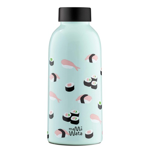 Mama Wata Ανοξείδωτο Μπουκάλι-Θερμός Νερού Sushi 470ml MW4323