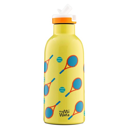 Mama Wata Ανοξείδωτο Μπουκάλι-Θερμός Νερού Tennis 470ml MW4330