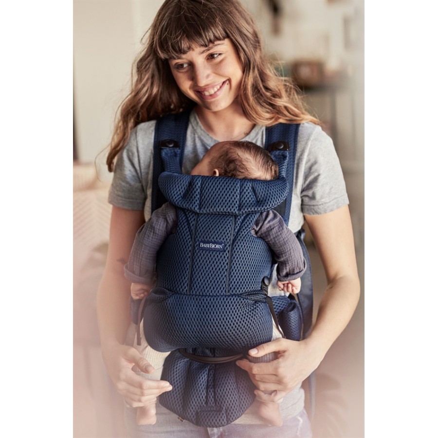 Babybjorn μάρσιπος Move  Navy Blue 3D Mesh-099008