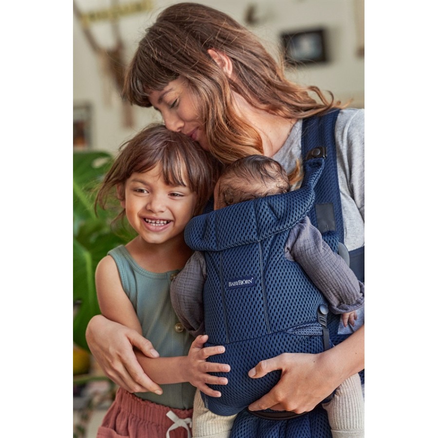 Babybjorn μάρσιπος Move  Navy Blue 3D Mesh-099008