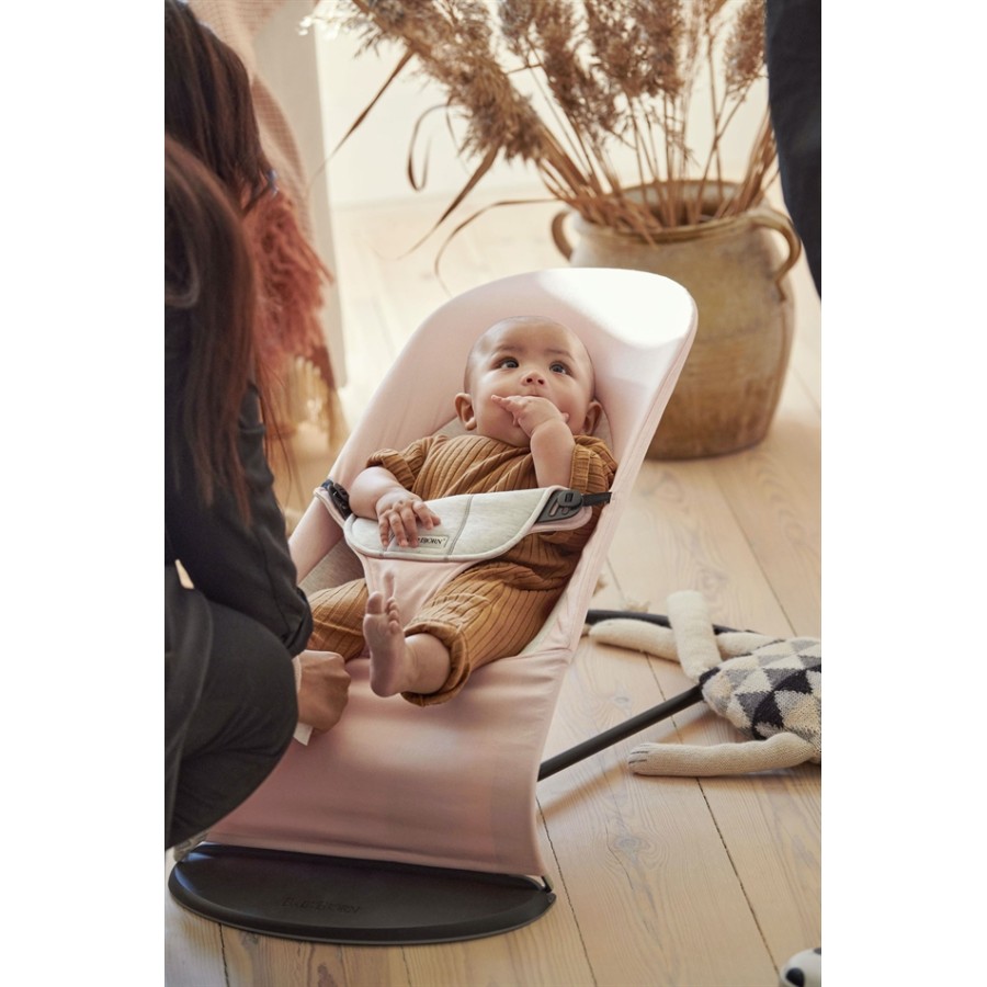 Babybjorn ρηλάξ Balance Soft Light Pink/Grey Cotton/Jersey 005089