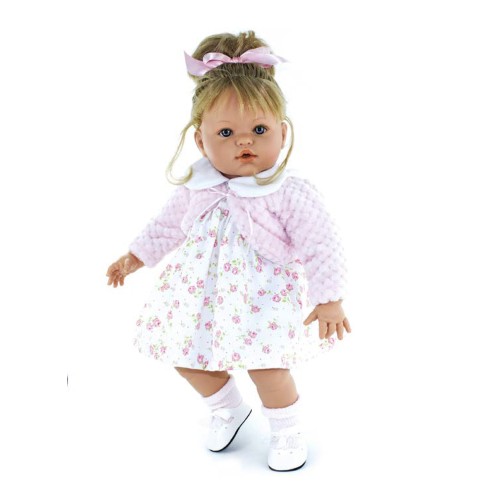 Lamagik Magic Baby Κούκλα Που κλαίει "Susy Pink Dress" 47εκ. MB47012BC