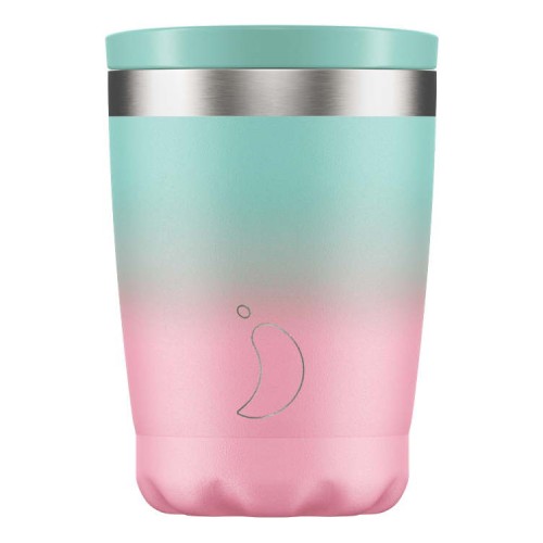 Chillys Ανοξείδωτο Ισοθερμικό Ποτήρι Καφέ COFFEE CUP 340ml "Gradient Pastel" 200943