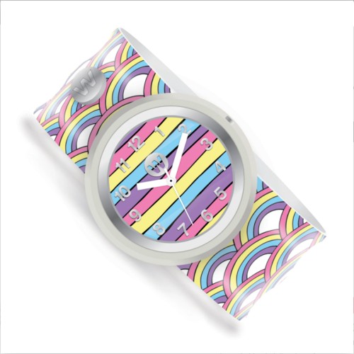 Watchitude Ρολόι Χειρός Τύπου Σλαπ "Rainbow Playground" WTD-070