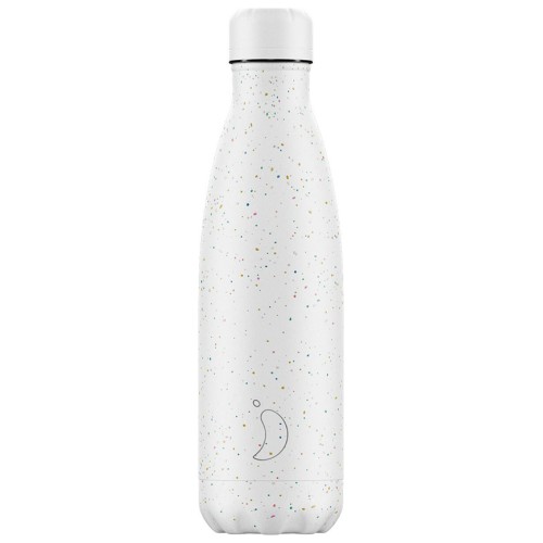 Chilly's Ανοξείδωτο Μπουκάλι-Θερμός Speckle Λευκό 500ml 200394