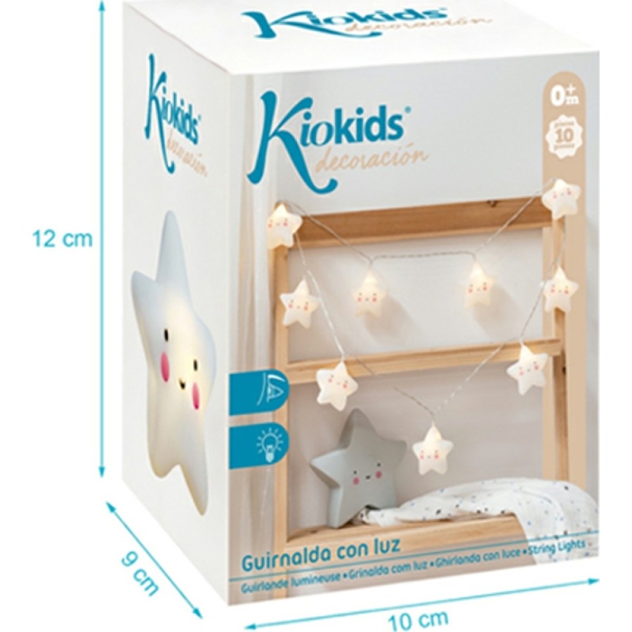 Kiokids Διακοσμητικά Φωτάκια Led 10τμχ  Stars 2801