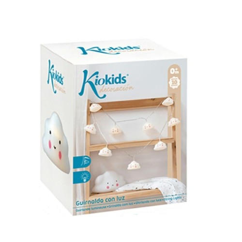 Kiokids Διακοσμητικά Φωτάκια Led 10τμχ  Συννεφάκια 2800