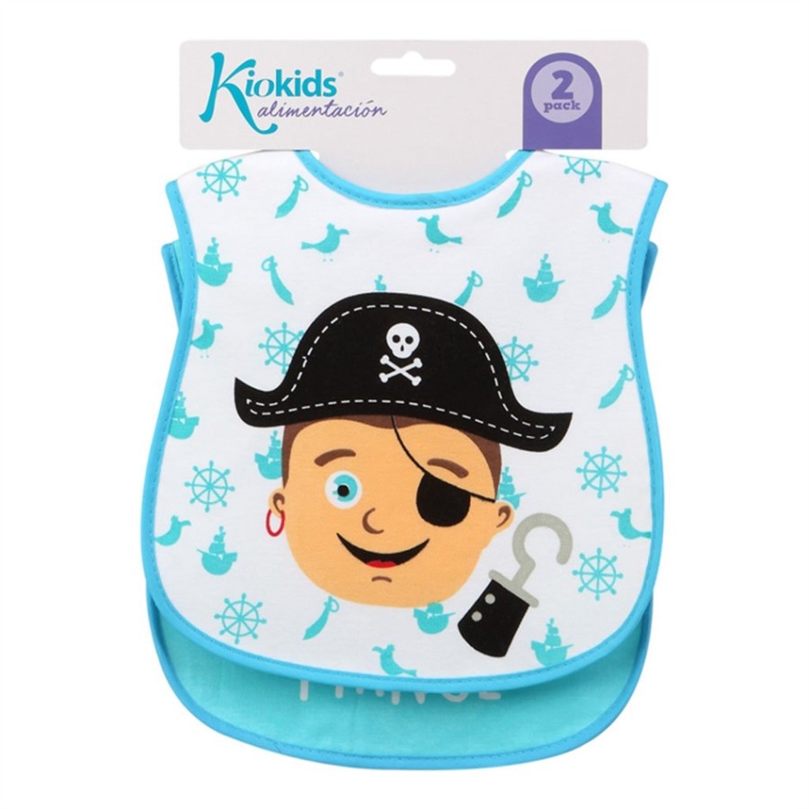 Kiokids Σετ Σαλιάρες 2τμχ. Πρίγκηπας-Πειρατής  1823