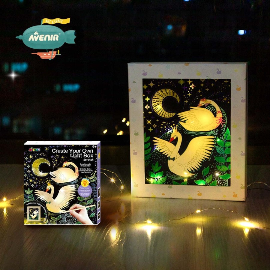 Arts & Crafts Χειροτεχνία Σκράτς με φωτισμό SCRATCH CREATE YOUR OWN LIGHT BOX 60129