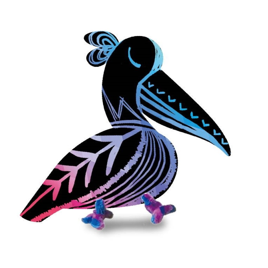 Arts & Crafts Χειροτεχνία Σκράτς SCRATCH-4 FLAMINGO & FRIENDS 60126