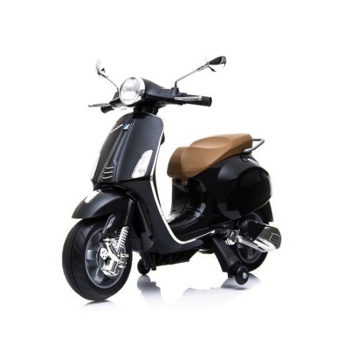 BABY ADVNETURE Παιδική Ηλεκτρική Μηχανή Licensed Piaggio Vespa Primavera Black