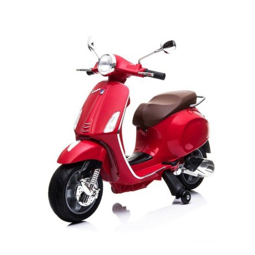 BABY ADVNETURE Παιδική Ηλεκτρική Μηχανή Licensed Piaggio Vespa Primavera Red BR75414