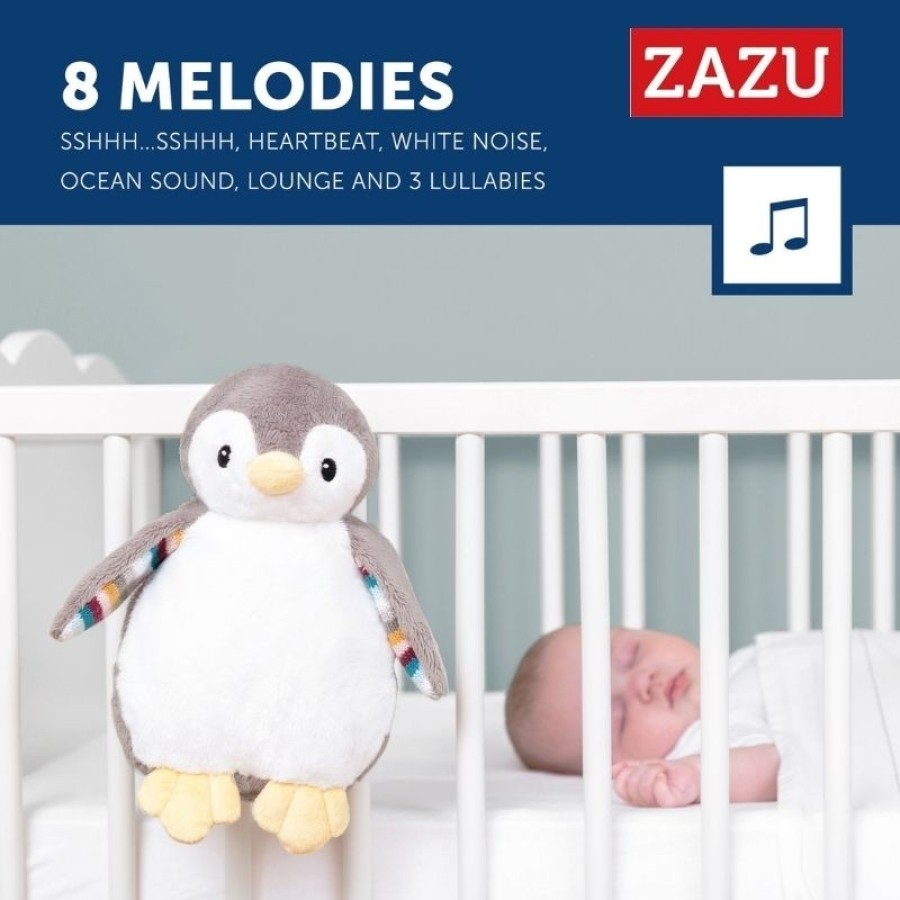 Zazu Φοίβη Πιγκουίνος Εγγραφής Φωνής, Αναπαραγωγή Λευκών Ήχων και Φως