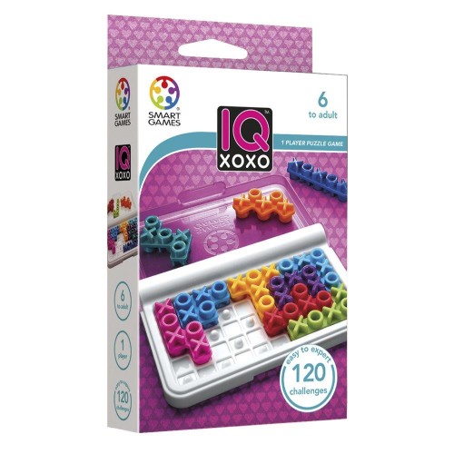 Smartgames Eπιτραπέζιο Παιχνίδι με 120 Προκλήσεις "IQ XOXO" 151859