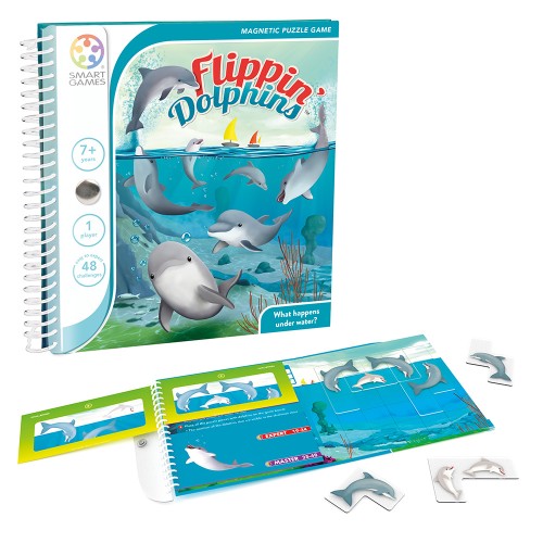 Smartgames Μαγνητικό Eπιτραπέζιο με 48 Προκλήσεις "Flippin' Dolphins" 152330