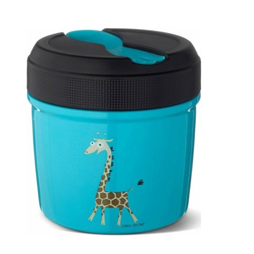 Carl Oscar  ανοξείδωτος  θερμός, 500ml turquoize giraffe  107203