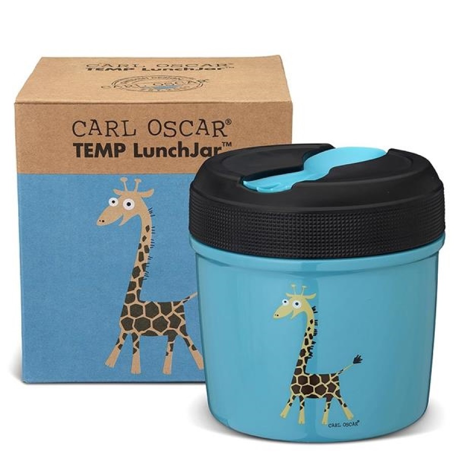 Carl Oscar  ανοξείδωτος  θερμός, 500ml turquoize giraffe  107203