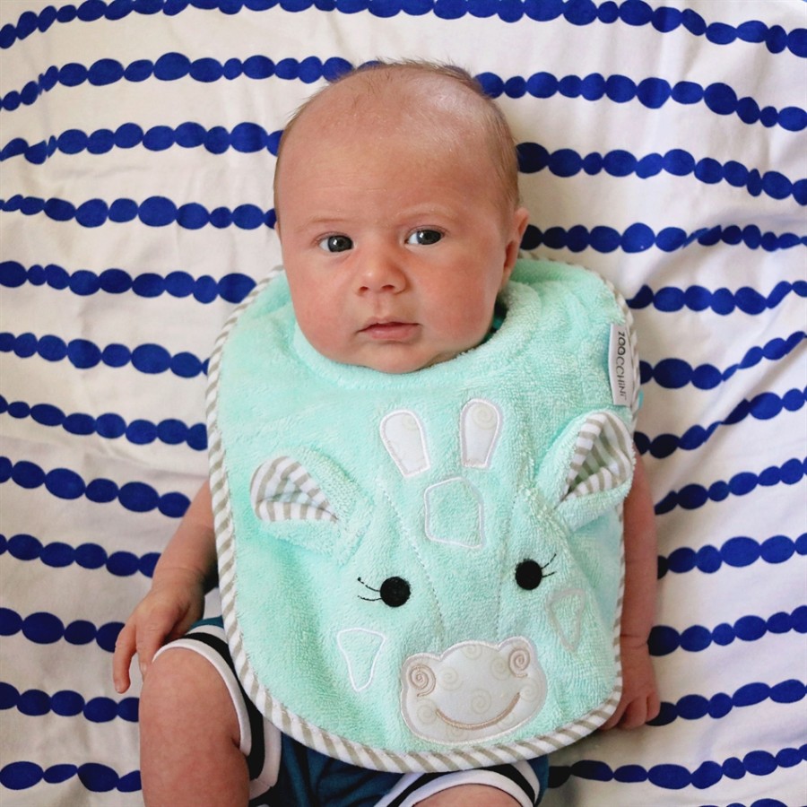 Zoocchini Σαλιάρα 100% COTTON Α – JAMIE THE GIRAFFE