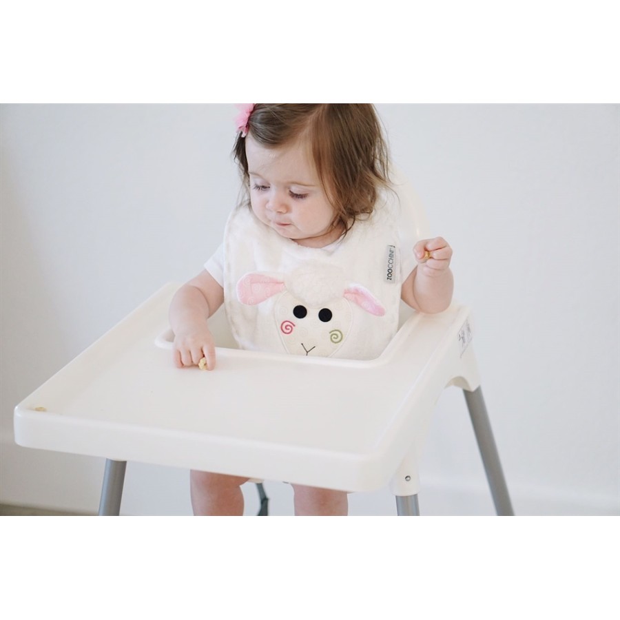 Zoocchini Σαλιάρα 100% COTTON ΣΑΛΙΑΡΑ – LOLA THE LAMB