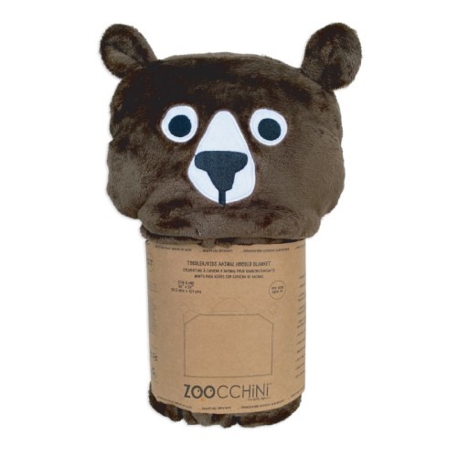 Zoocchini Κουβέρτα Αγκαλιάς & Λίκνου BEAR Βελουτέ 91x127cm