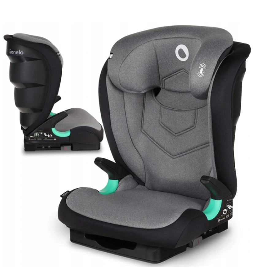 LIONELO NEAL ΚΑΘΙΣΜΑ ΑΥΤΟΚΙΝΗΤΟΥ ISOFIX - i-SIZE 15-36KG GRAY STONE