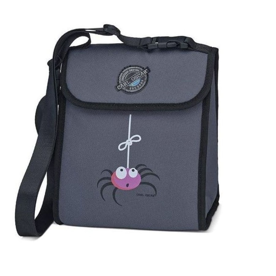 CARL OSCAR Ισοθερμική τσάντα Pack n' Snack CoolerBag  GREY SPIDER