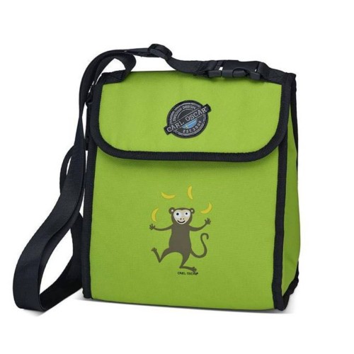 CARL OSCAR Ισοθερμική τσάντα Pack n' Snack CoolerBag  Lime Monkey