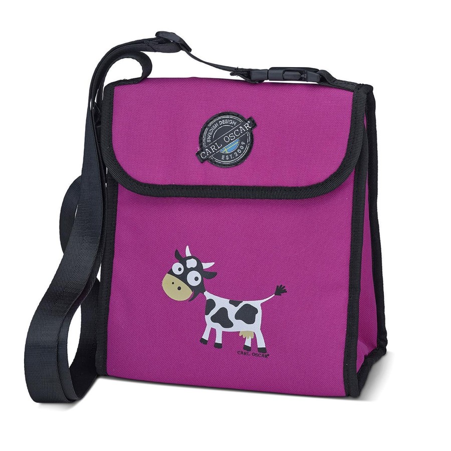 CARL OSCAR Ισοθερμική τσάντα Pack n' Snack CoolerBag  Purple Cow