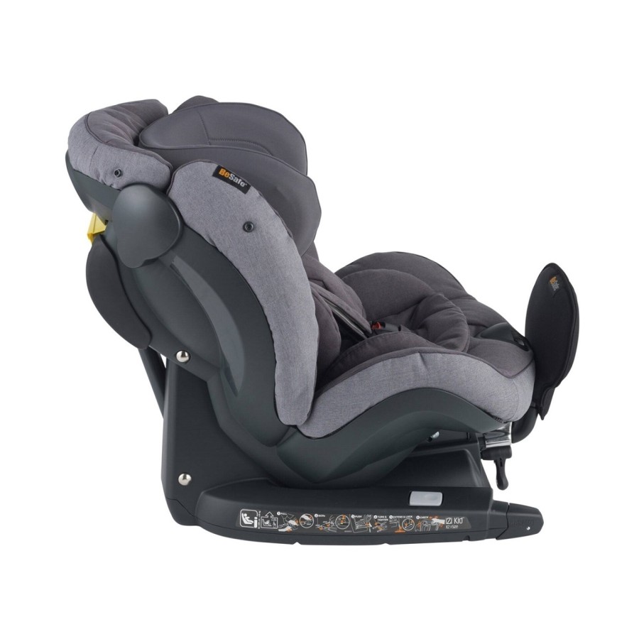 BeSafe iZi Kid X3 i-Size isofix παιδικό κάθισμα αυτοκινήτου Mettalic  Melange
