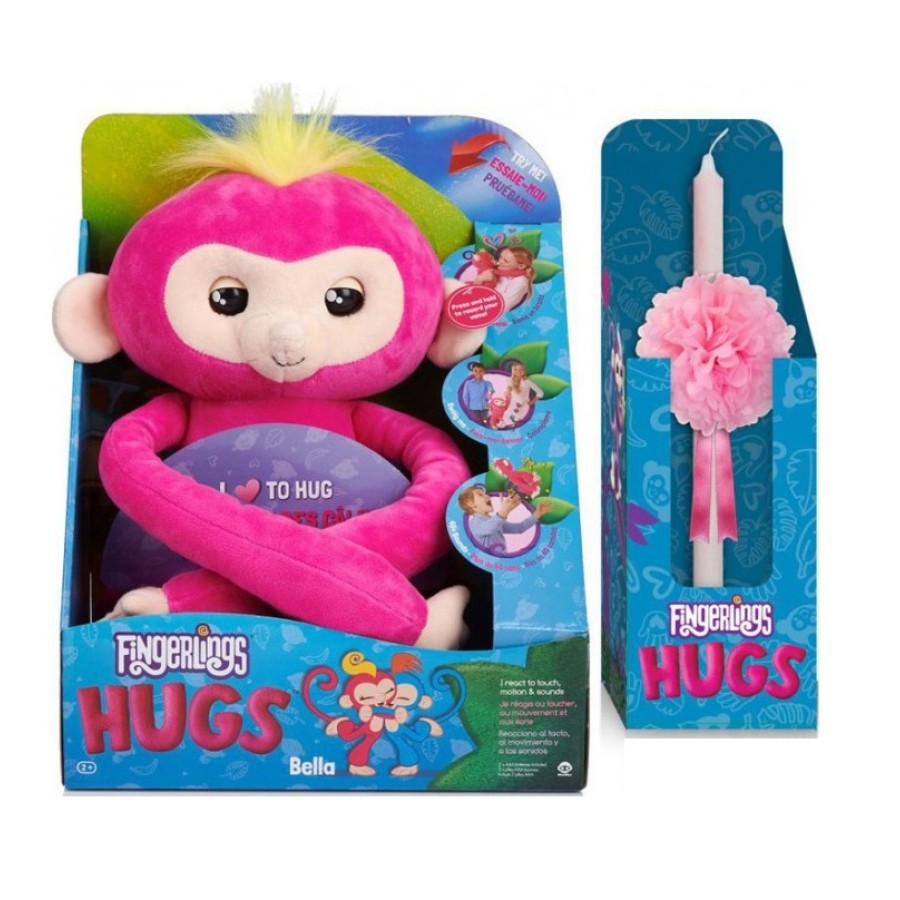 IDEA  Fingerlings Monkey Hugs - Αγκαλίτσας (3532)
