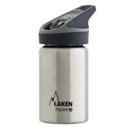 Laken Παγούρι Θερμός 350ml με Πώμα Jannu Ασημί