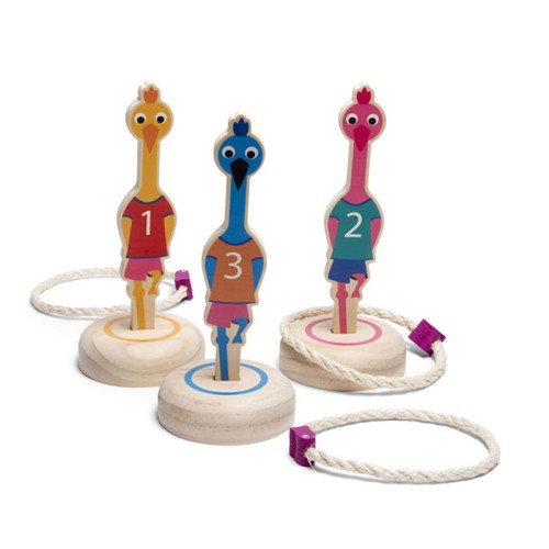 BS TOYS Ring Toss Birds Ξύλινο Παιχνίδι Στόχων