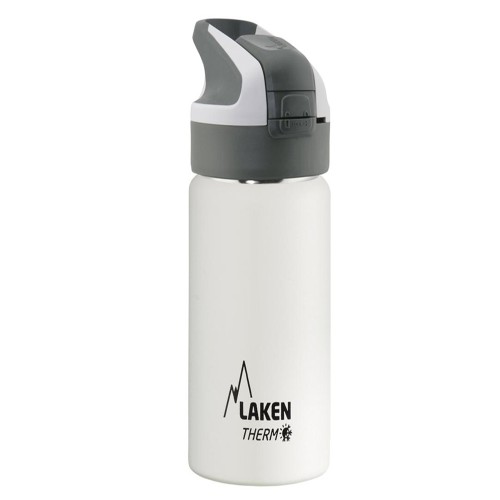 Laken Παγούρι Θερμός 500ml με Πώμα Summit Λευκό