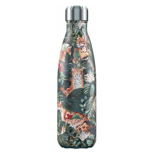 Chilly's Ανοξείδωτο Μπουκάλι Θερμός Tropical Leopard Special 500ml