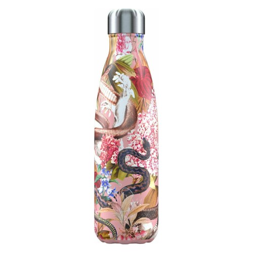 Chilly's Ανοξείδωτο Μπουκάλι Θερμός Tropical Snake 500ml