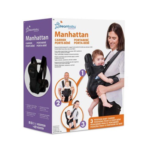 DreamBaby Βρεφικός Μάρσιπος Manhattan Black