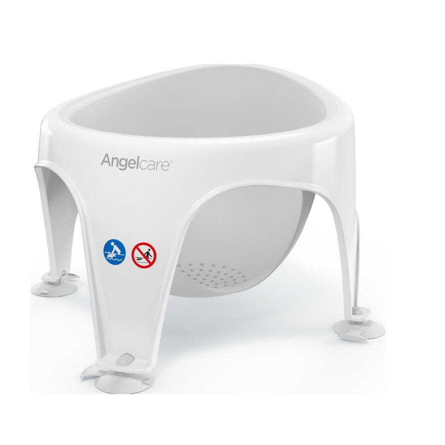 AngelCare Βρεφικό Κάθισμα Μπάνιου Light Grey