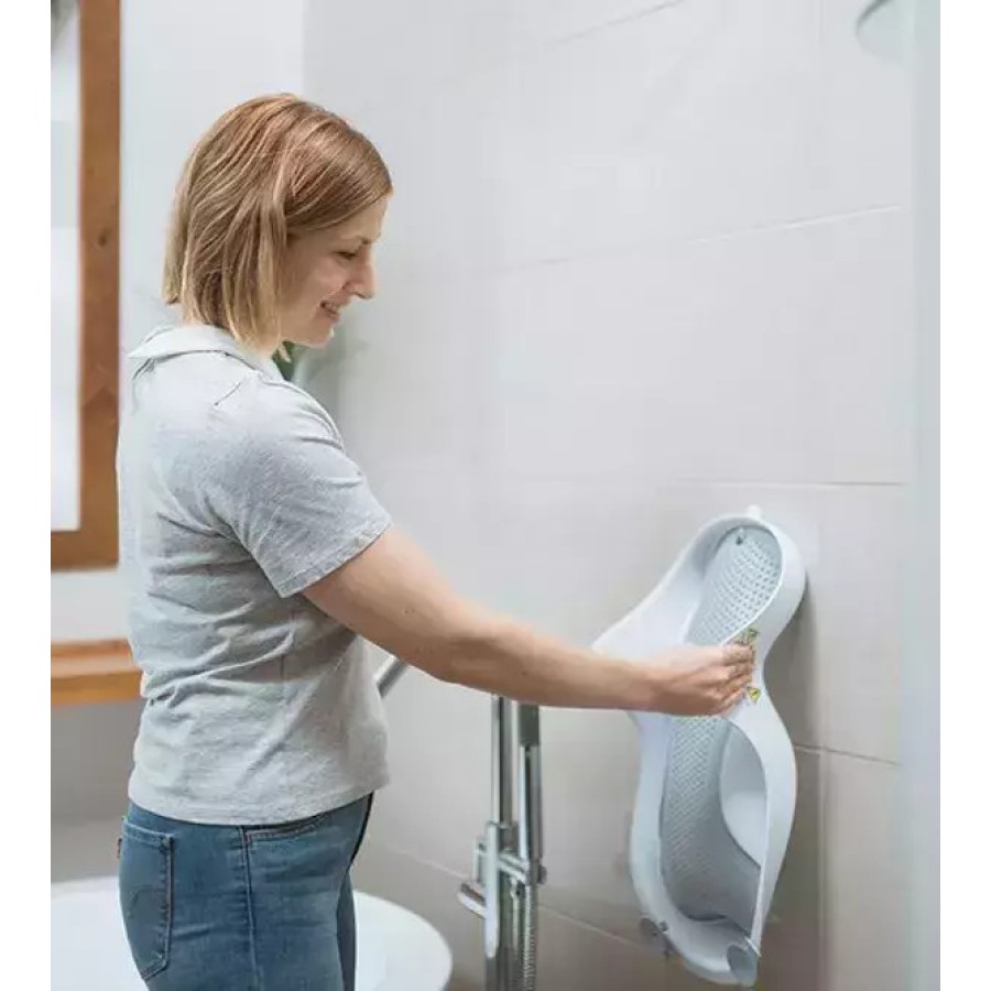 AngelCare Βρεφική Βάση Μπάνιου Fit Light Grey