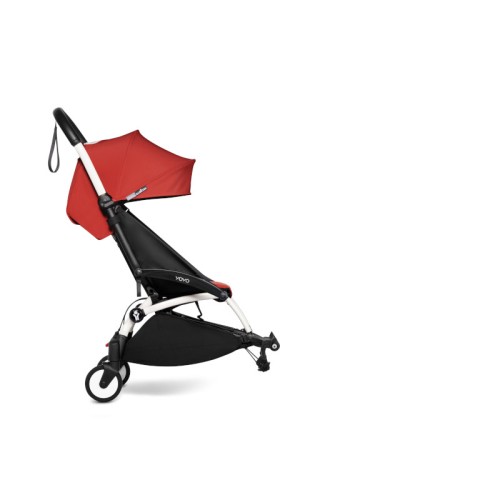 BABYZEN YOYO Connect λευκός σκελετός που μετατρέπει το διάσημο yoyo σε δίδυμο καρότσι Red