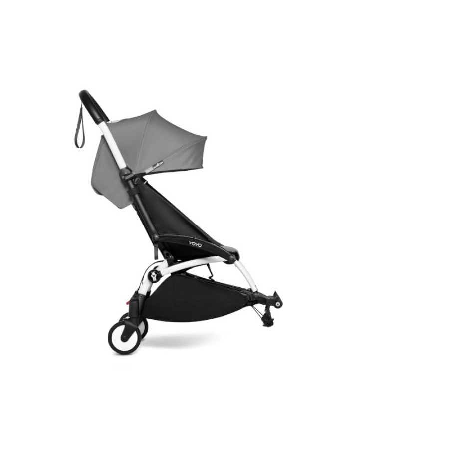 BABYZEN YOYO Connect λευκός σκελετός που μετατρέπει το διάσημο yoyo σε δίδυμο καρότσι Grey