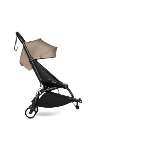 BABYZEN YOYO Connect  μαύρος σκελετός που μετατρέπει το διάσημο yoyo σε δίδυμο καρότσι Taupe