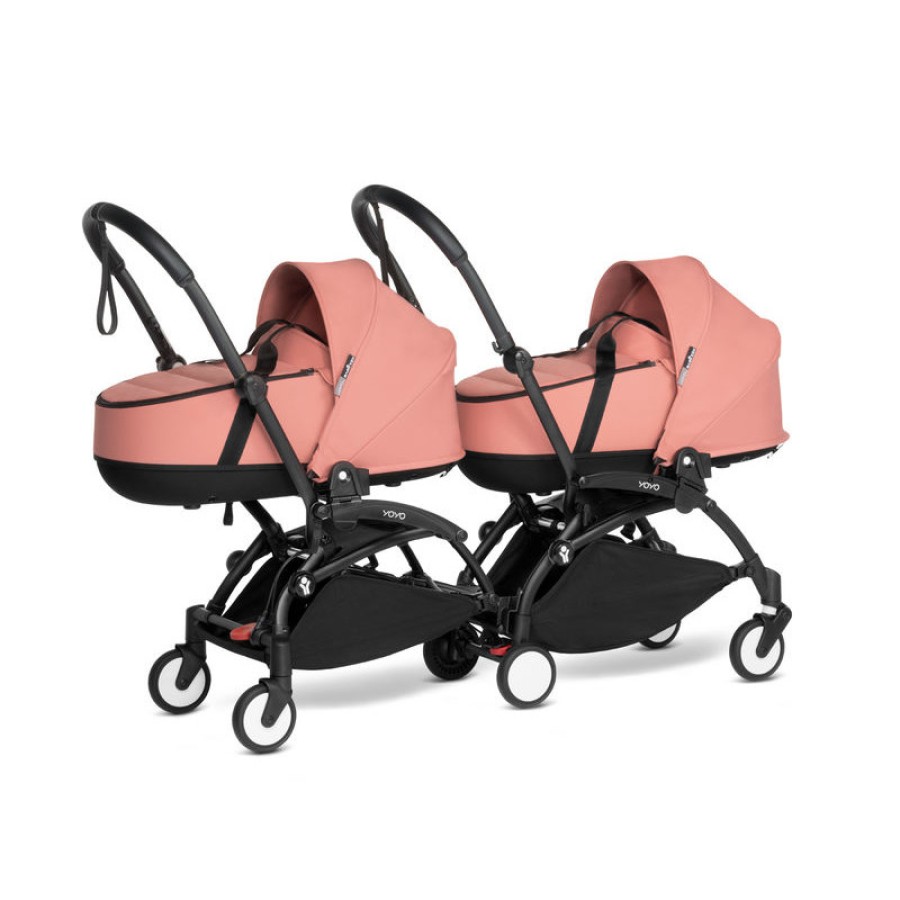 BABYZEN YOYO Connect  μαύρος σκελετός που μετατρέπει το διάσημο yoyo σε δίδυμο καρότσι Ginger