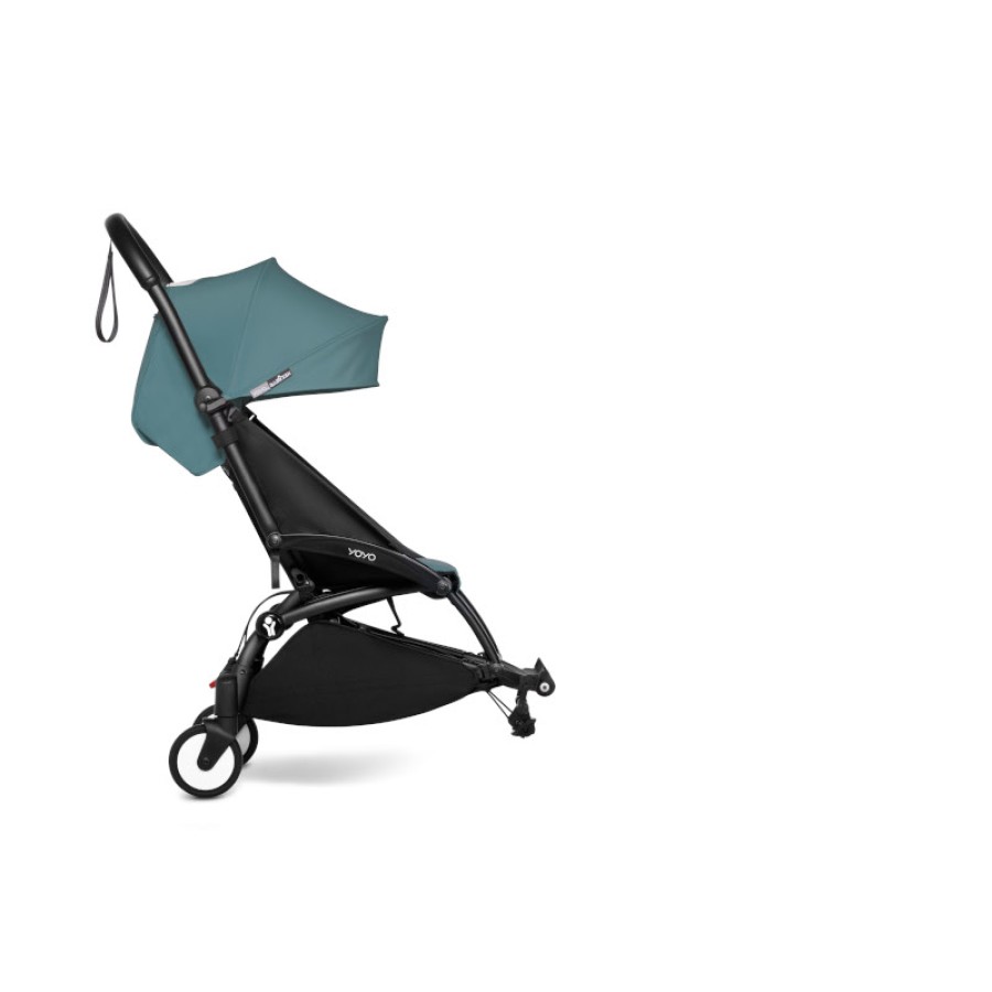 BABYZEN YOYO Connect  μαύρος σκελετός που μετατρέπει το διάσημο yoyo σε δίδυμο καρότσι Aqua
