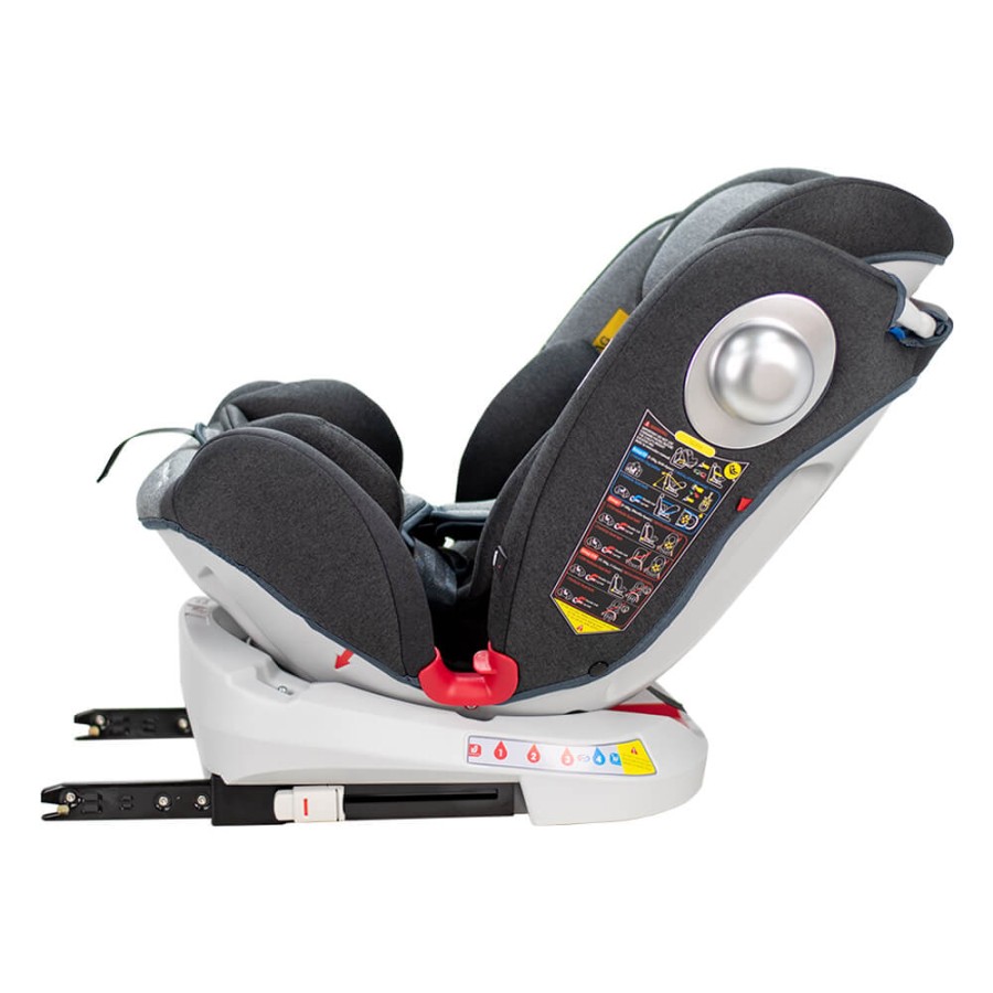BEBESTARS Κάθισμα Αυτοκινήτου Isofix Macan 360°  Grey 920-189