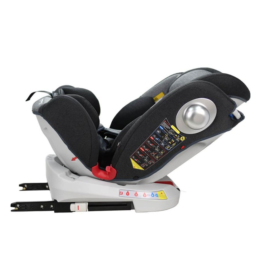 BEBESTARS Κάθισμα Αυτοκινήτου Isofix Macan 360°  Grey 920-189