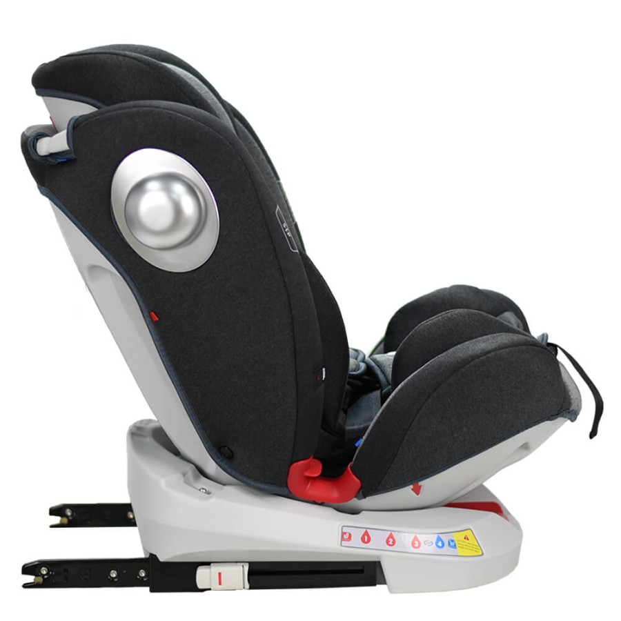 BEBESTARS Κάθισμα Αυτοκινήτου Isofix Macan 360°  Grey 920-189