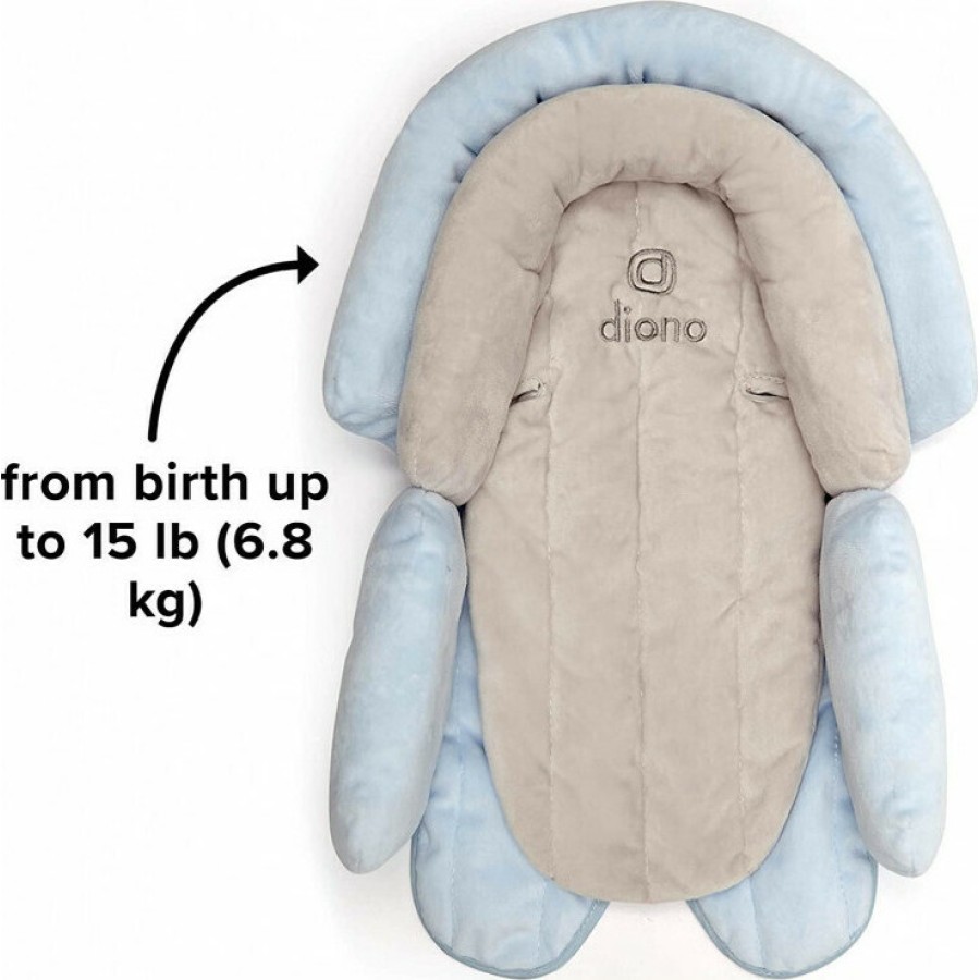 Diono Cuddle Soft 2 in 1 Μαξιλάρι Στήριξης Αυχένα για Νεογέννητο Γαλάζιο 40291