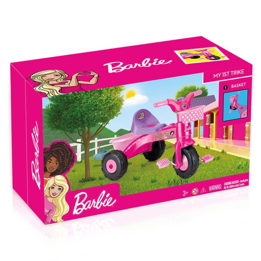Barbie ποδήλατο με πετάλ τρίκικλο 1606 by Dolu